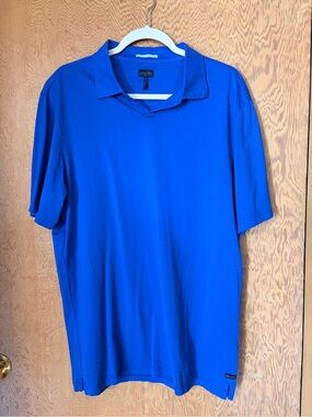 Good Man Brand Bright Blue Men's Polo